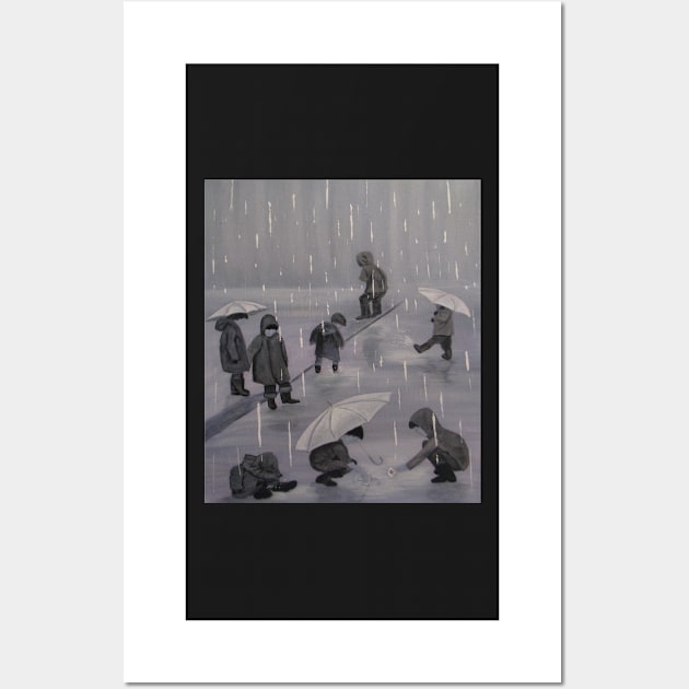 Rainy Day - Child's Play Wall Art by AmazingCorn